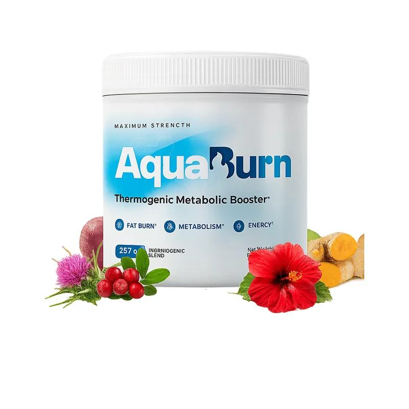 AquaBurn metabolism powder drink mix product
